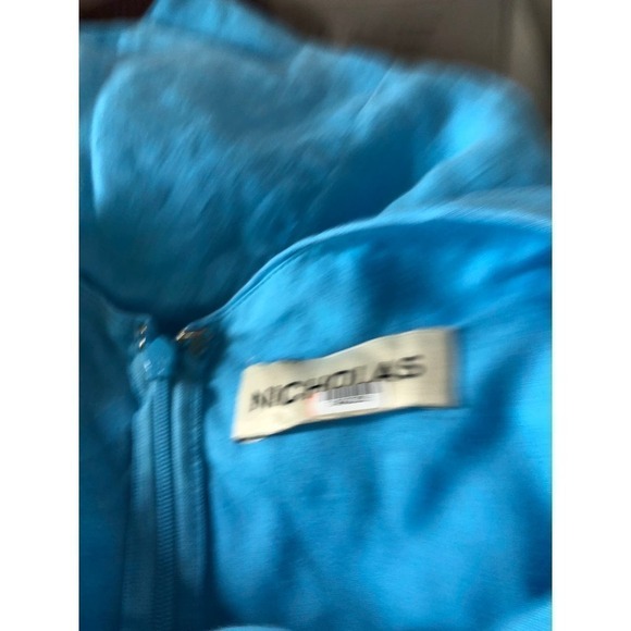 Nicholas Karen Dress Cutout Midi Blue  4 - Picture 10 of 15